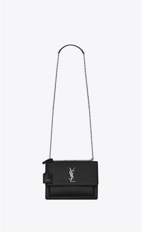 ysl sunset medium in smooth leather